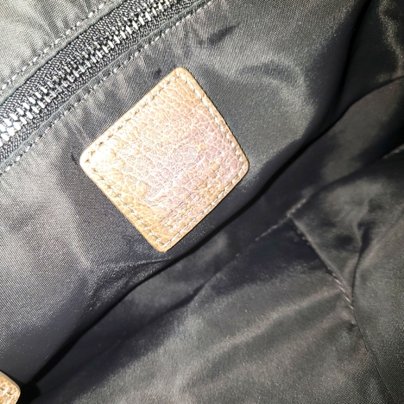 BURBERRY Vintage Boston Style SHOULDER bag